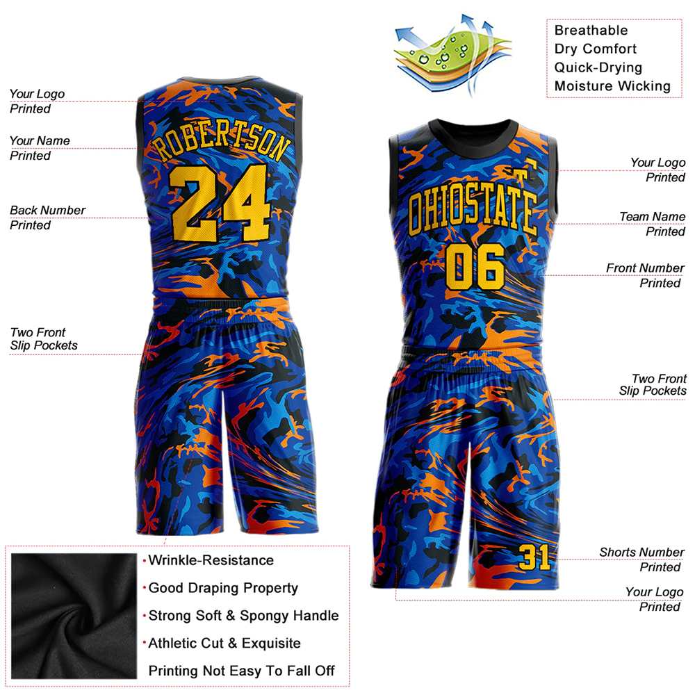 Sublimation Basketball Uniform